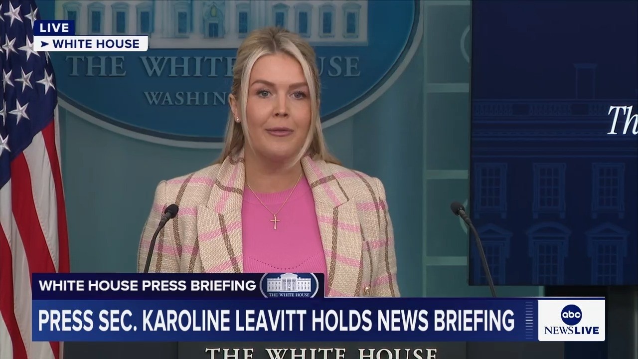 LIVE: White House press briefing