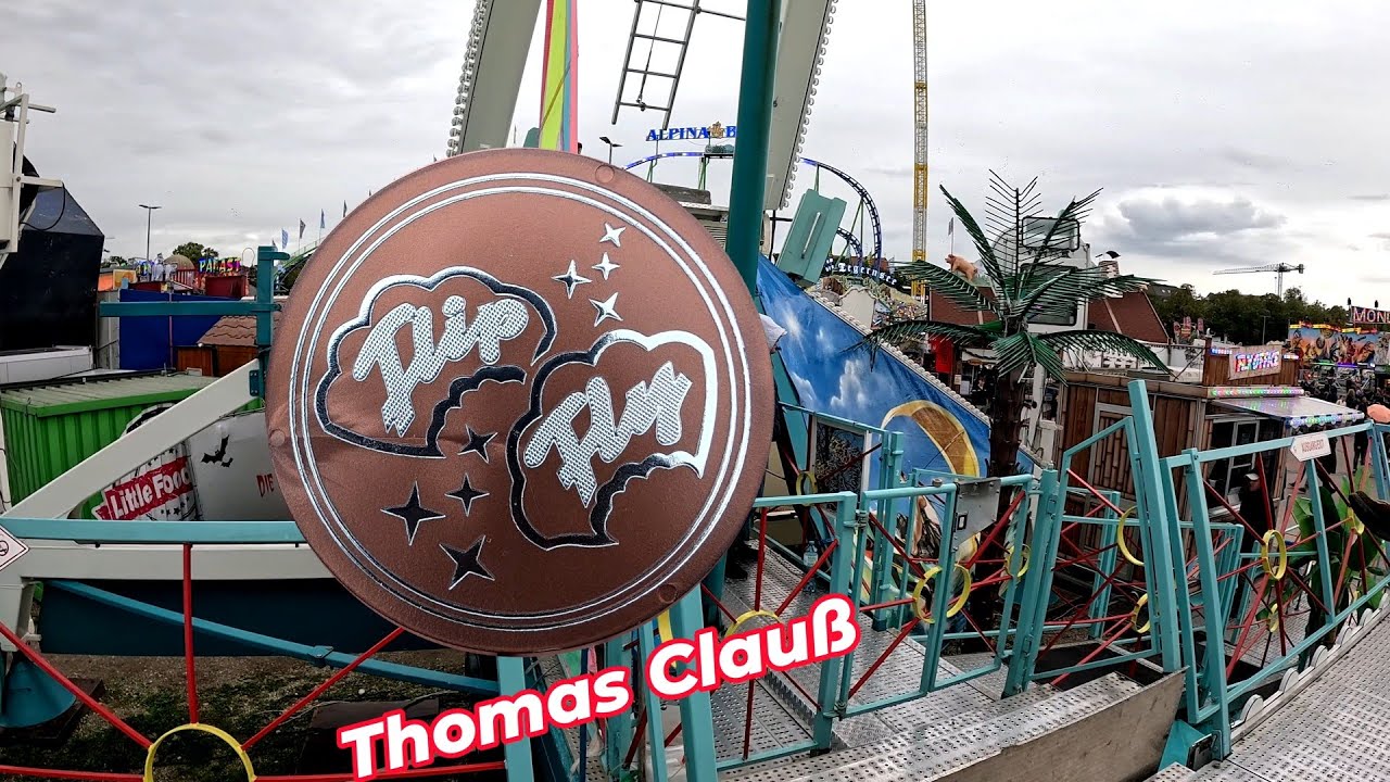 Flip Fly - Clauß (Onride) / München Oktoberfest 2024 Wiesn / Kirmes Fahrgeschäft / KMG Inversion 12