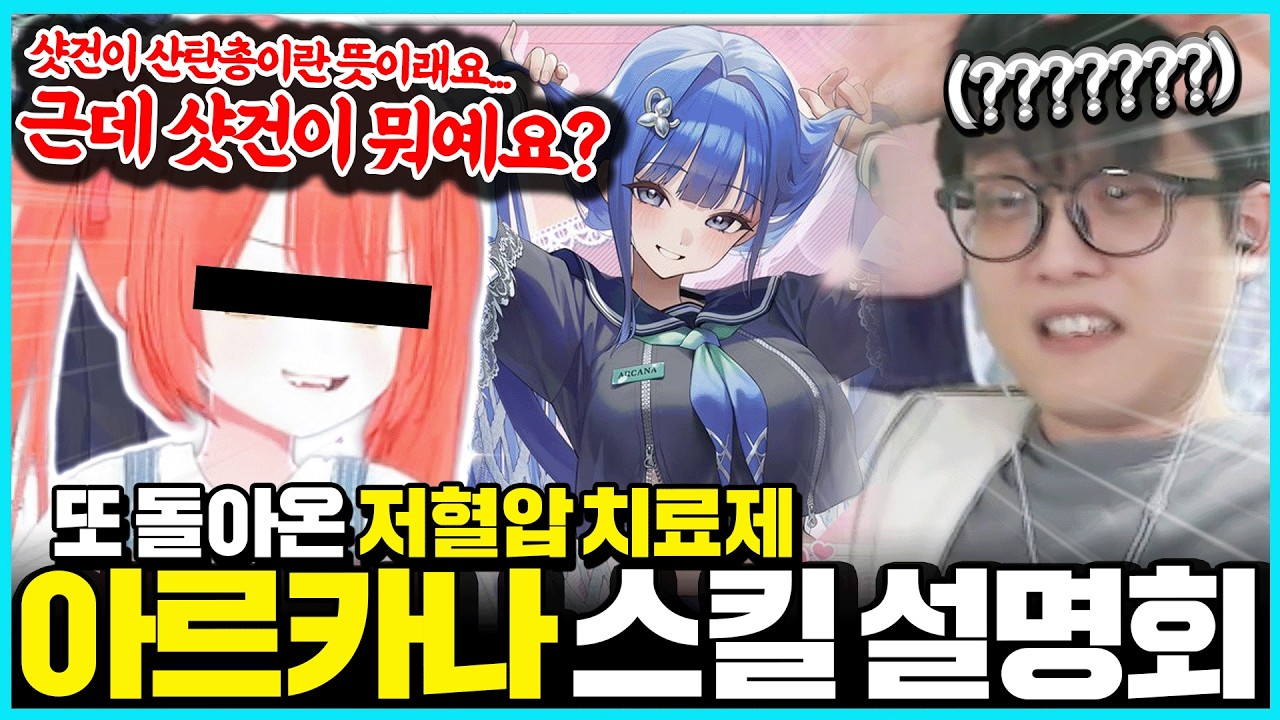 '샷건이 뭐예요?' 아르카나 스킬 설명회 w고뇽찌