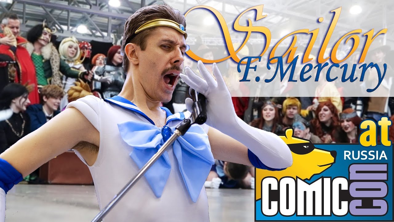 Sailor Freddie Mercury at Comic Con Russia 2019