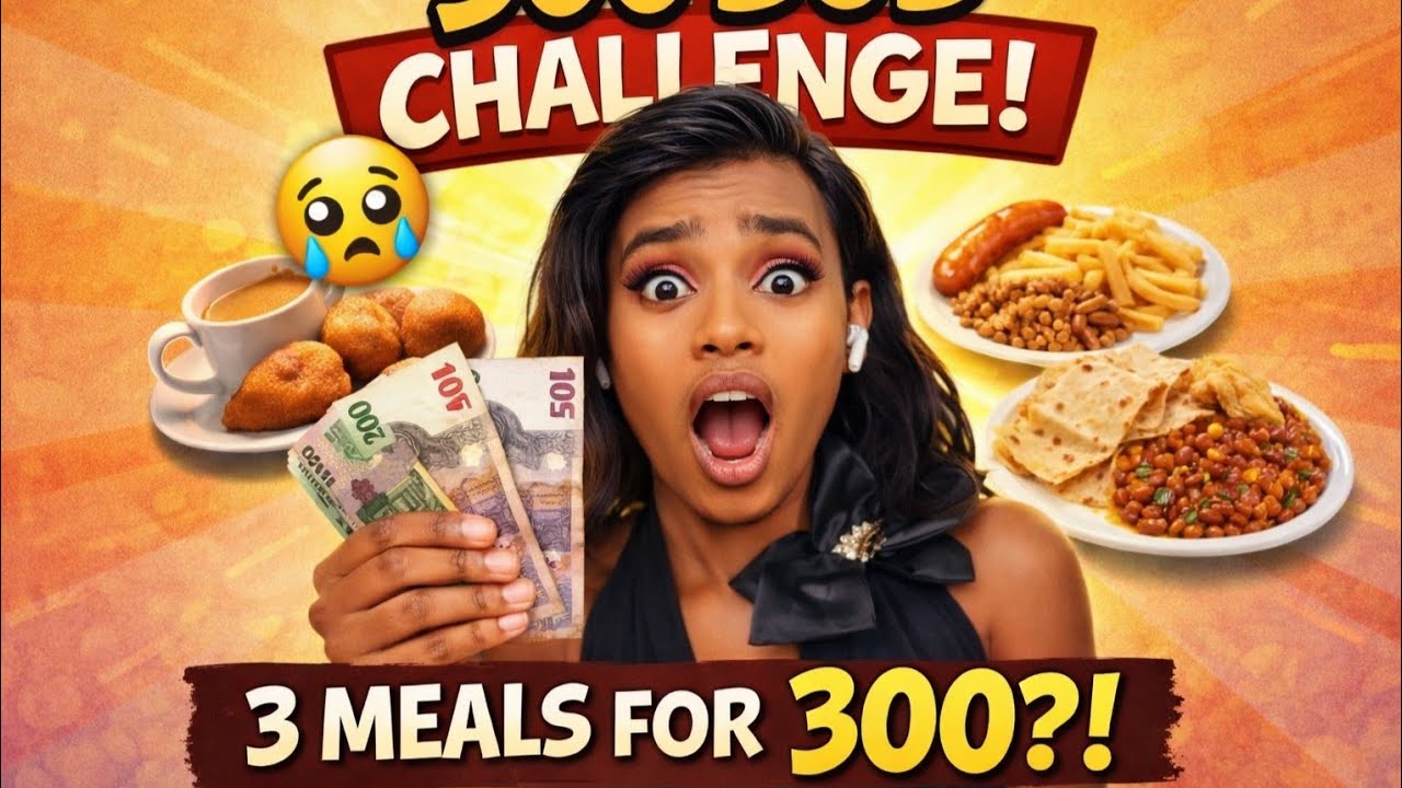 Spending 300Ksh for 24 Hours in Nairobi for food😮🍜Can You Survive on 300 in Nairobi?(3 Meals) #food 