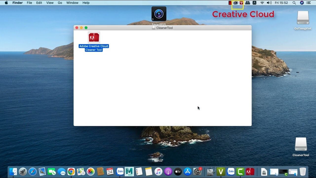 Hướng Dẫn Sử Dụng Adobe Creative Cloud Cleaner Tool Mac