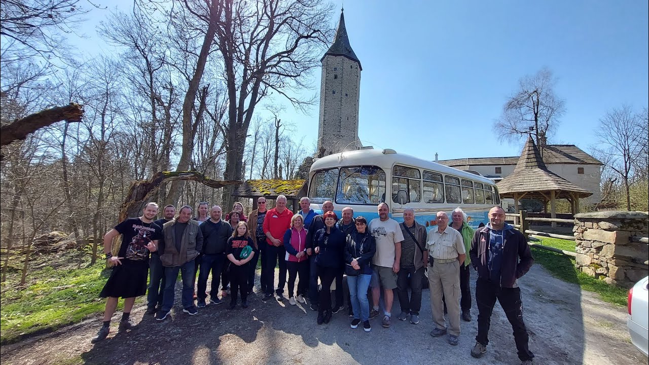AUTOBUS TATRA 500 HB - výlet na hrad Roštejn a do Musea techniky v Telči