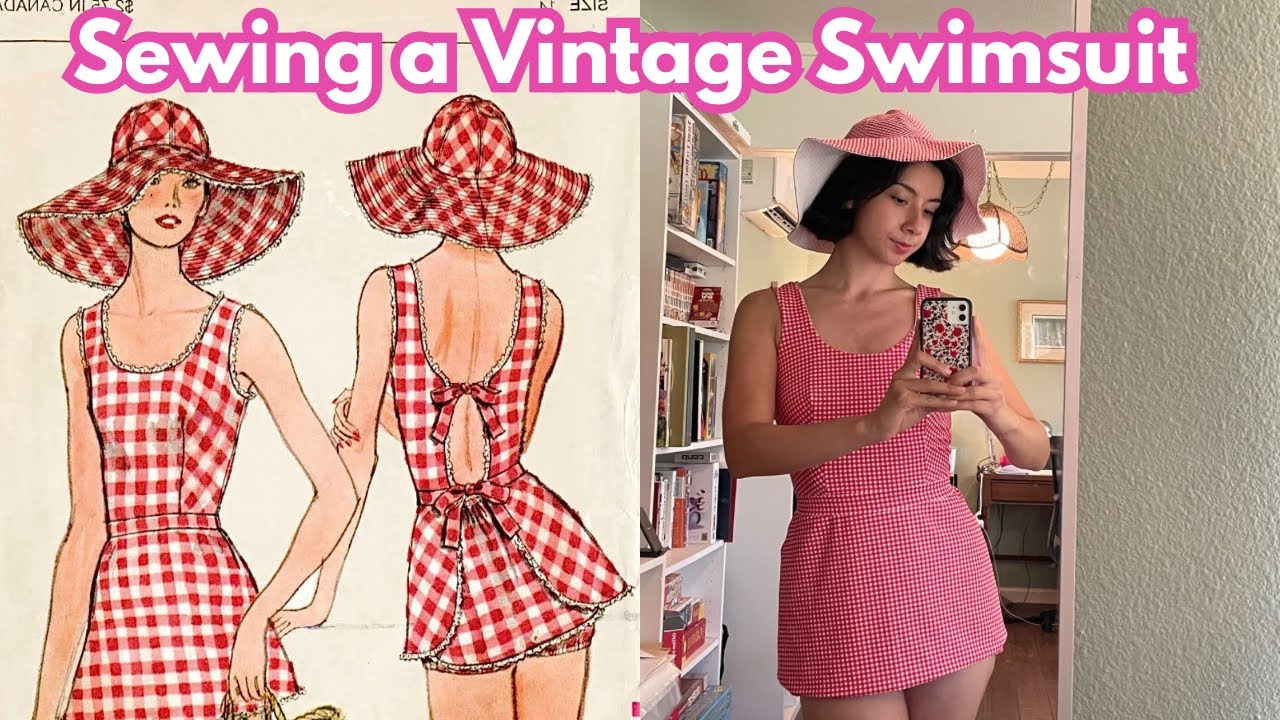 Sewing a Vintage Swimsuit