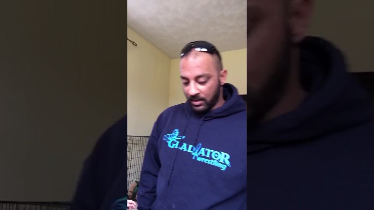 Uncle Shahid changing a diaper