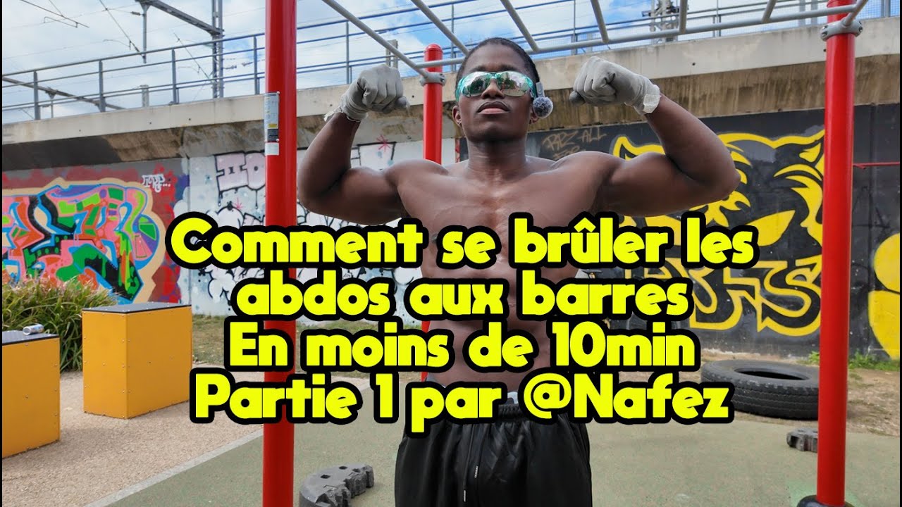 Comment se brûler les abdos aux barres En moins de 10min Partie 1 par 