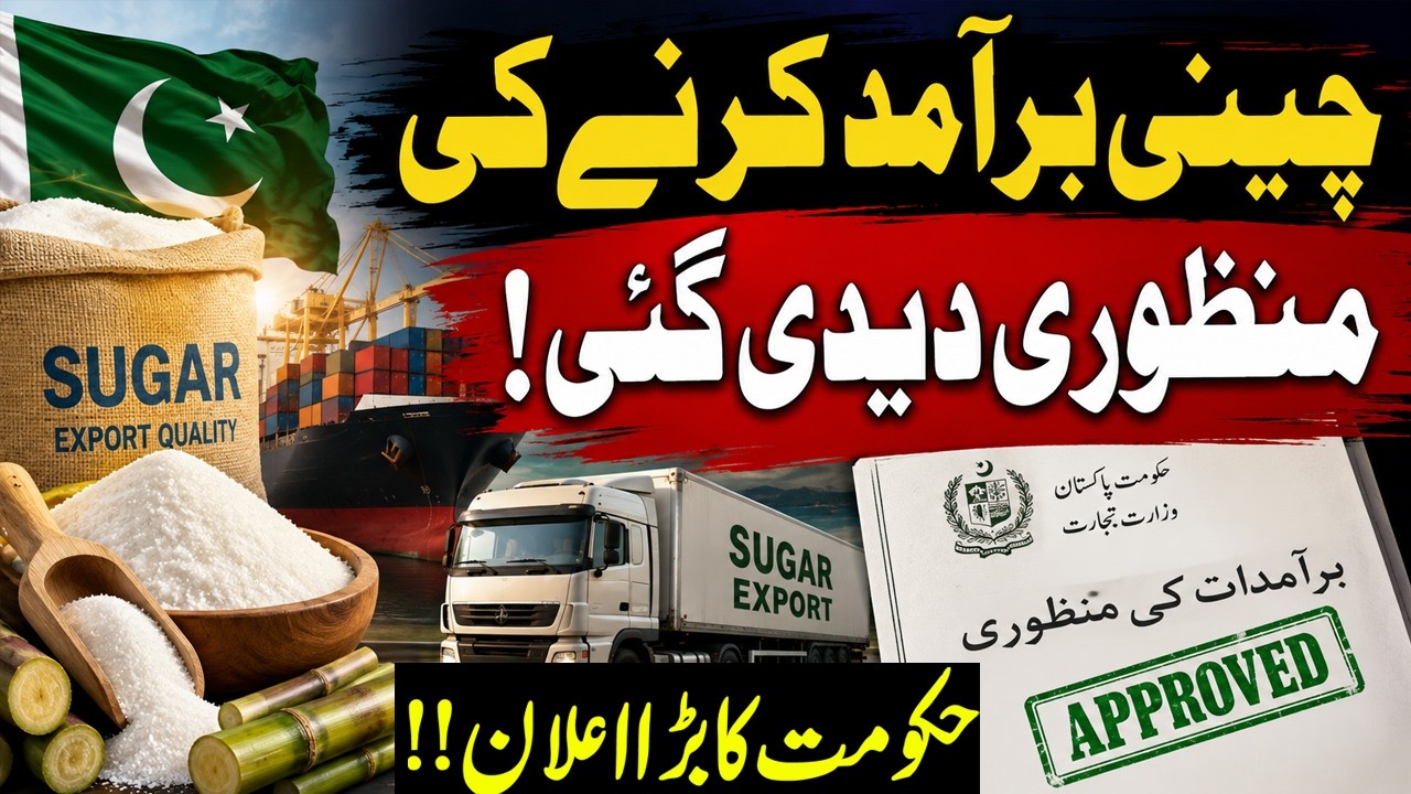 Sugar Export Approved! Big Decision by the Government | Express News