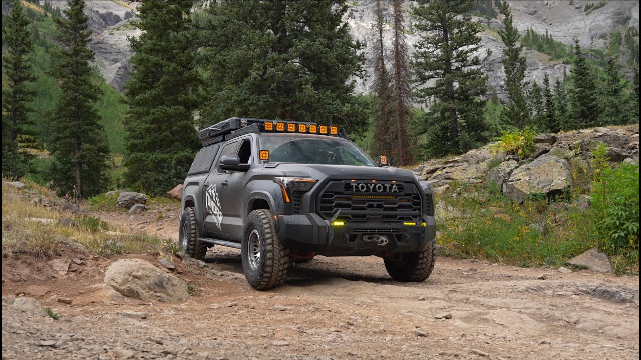 3rd Gen Tundra Does Imogene Pass CO // 13,000 Feet! 4x4