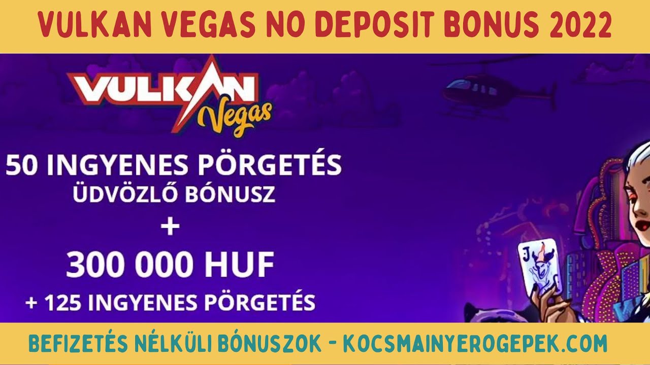 Vulkan Vegas promo code - No Deposit Bonus 50 fs 2024