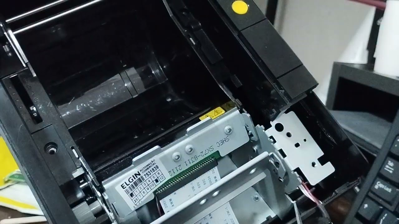 Como trocar a cabeça térmica da Elgin i9 (How to change the thermal head of the Elgin i9)