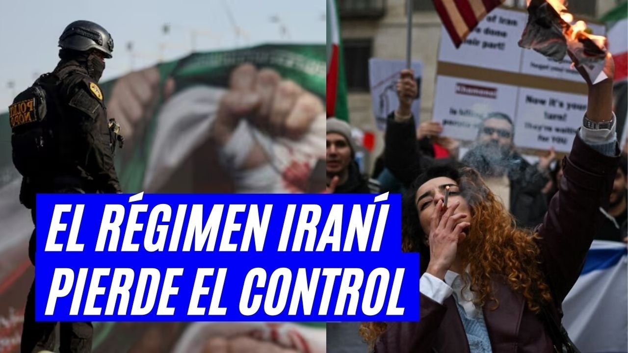 IRÁN AL BORDE DEL COLAPSO: policías traicionan al régimen y las calles arden sin control