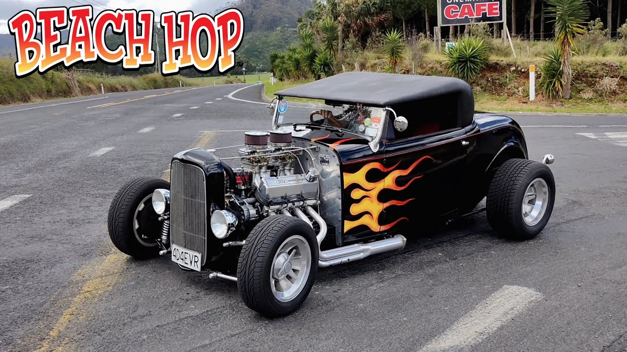 Beach Hop 2022 | Muscle Cars and Classics roll out with crazy accelerations!