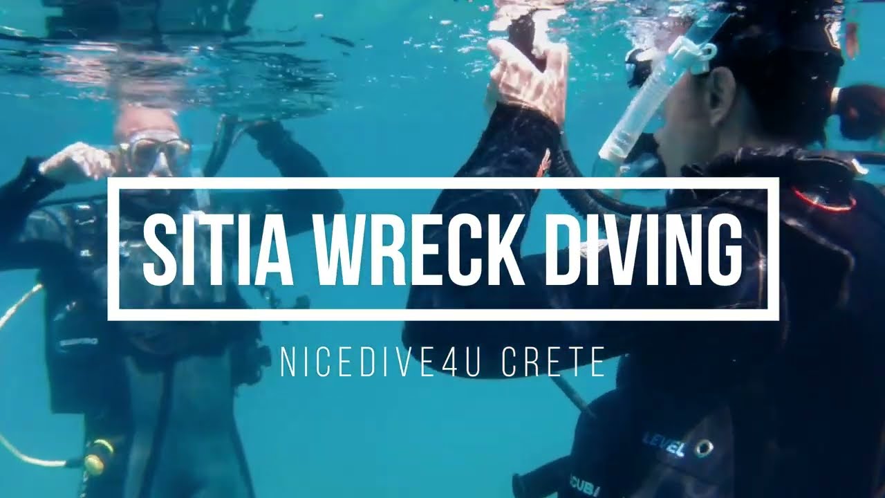 Sitia Wreck Diving Crete Greece #scubadiving #nicedive4u #padi #crete #mediterranean #tauchen #wrack
