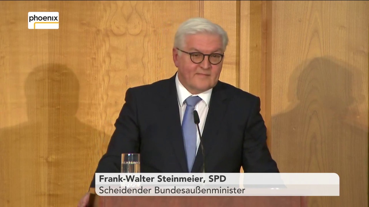 Ausw&auml;rtiges Amt: Amts&uuml;bergabe Steinmeier an Gabriel am 27.01.2017