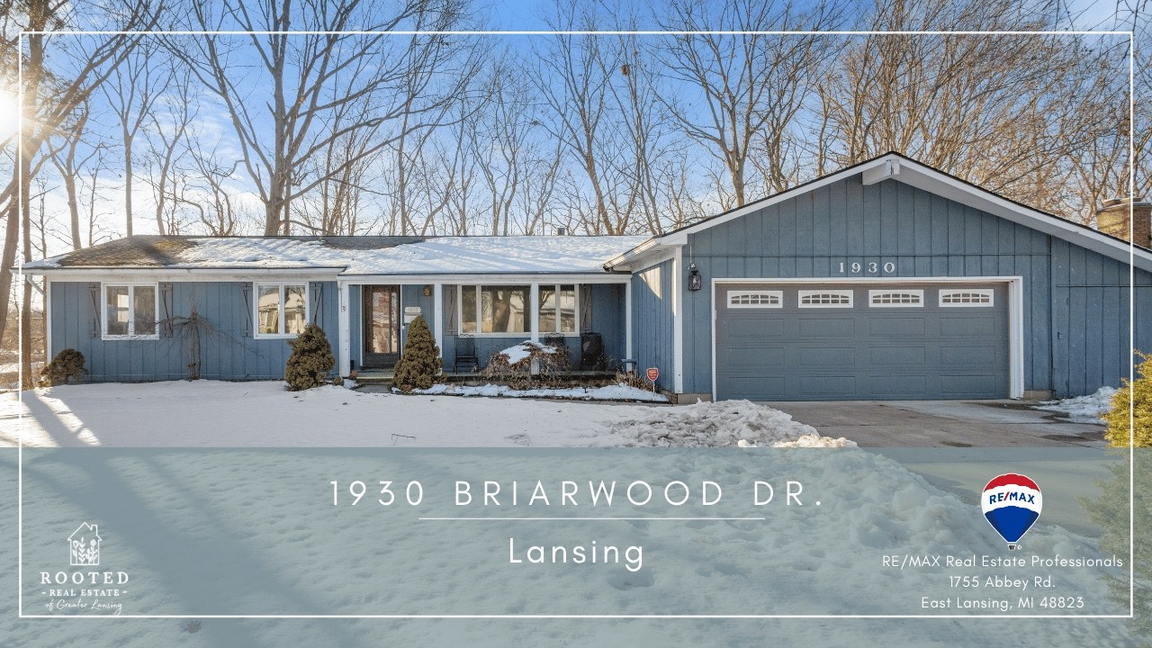 Wooded 4 Bedroom Ranch with Finished Walk-Out Basement | 1930 Briarwood Dr Lansing MI