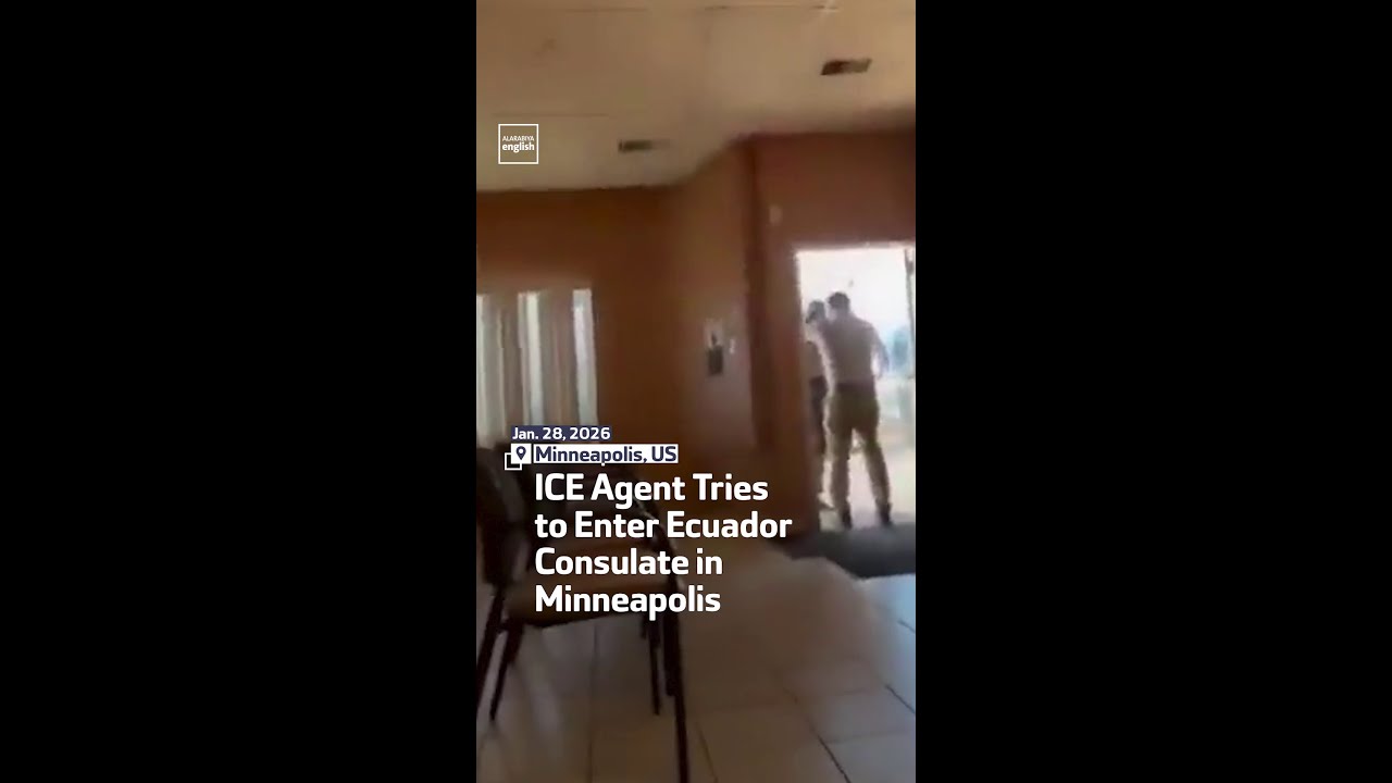 ICE Agent Tries to Enter Ecuador Consulate in Minneapolis