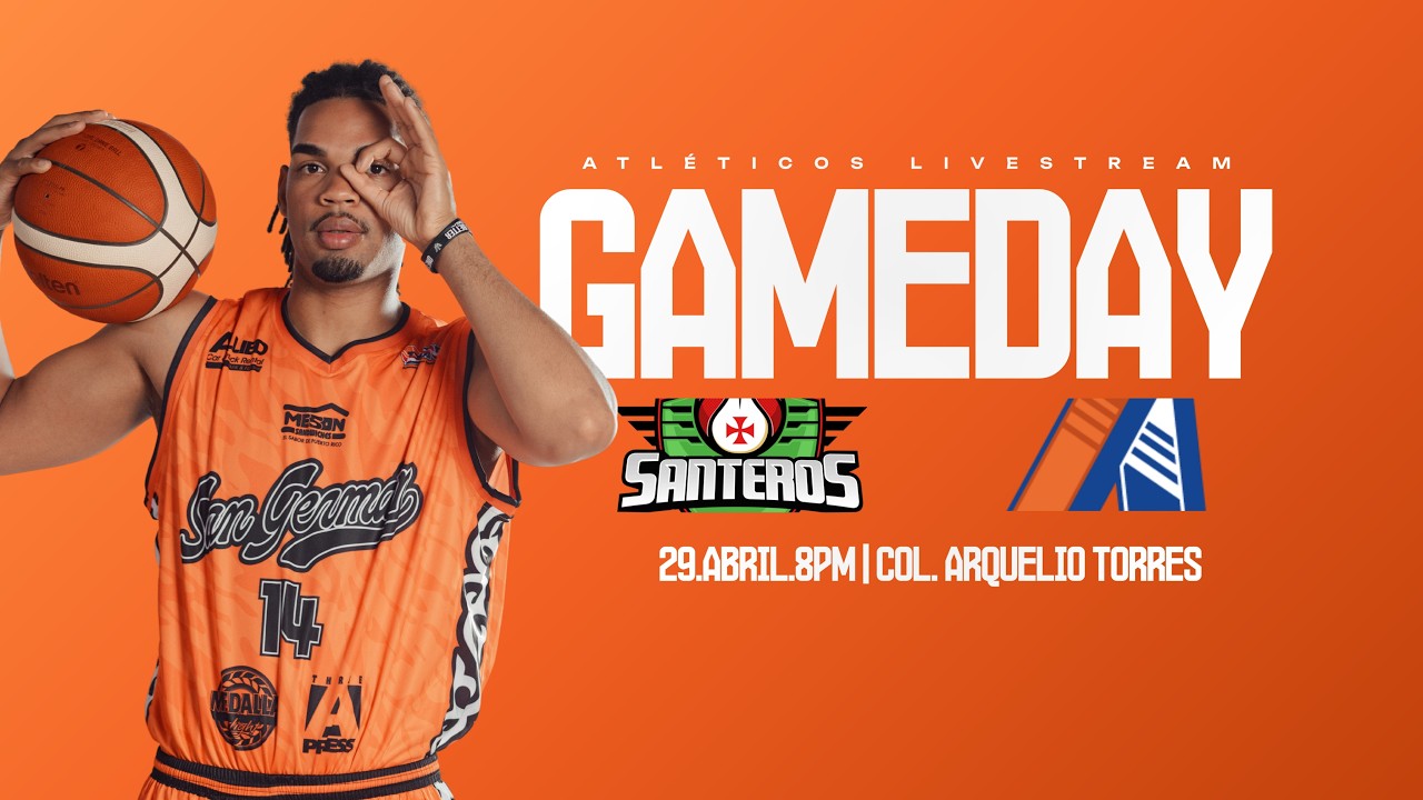 Santeros de Aguada vs Atleticos de San German - 29/4/2026 - BSN