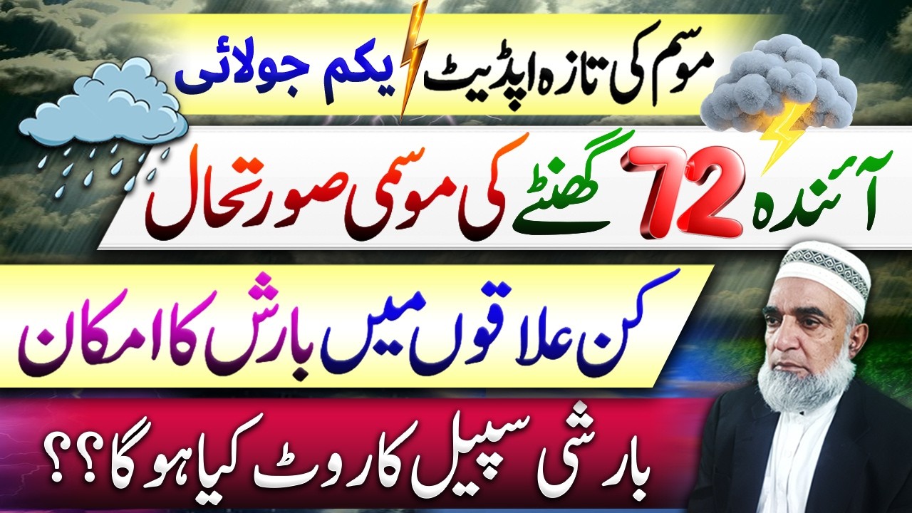 Weather Forecast for Next 72 Hours in Pakistan || Crop Reformer