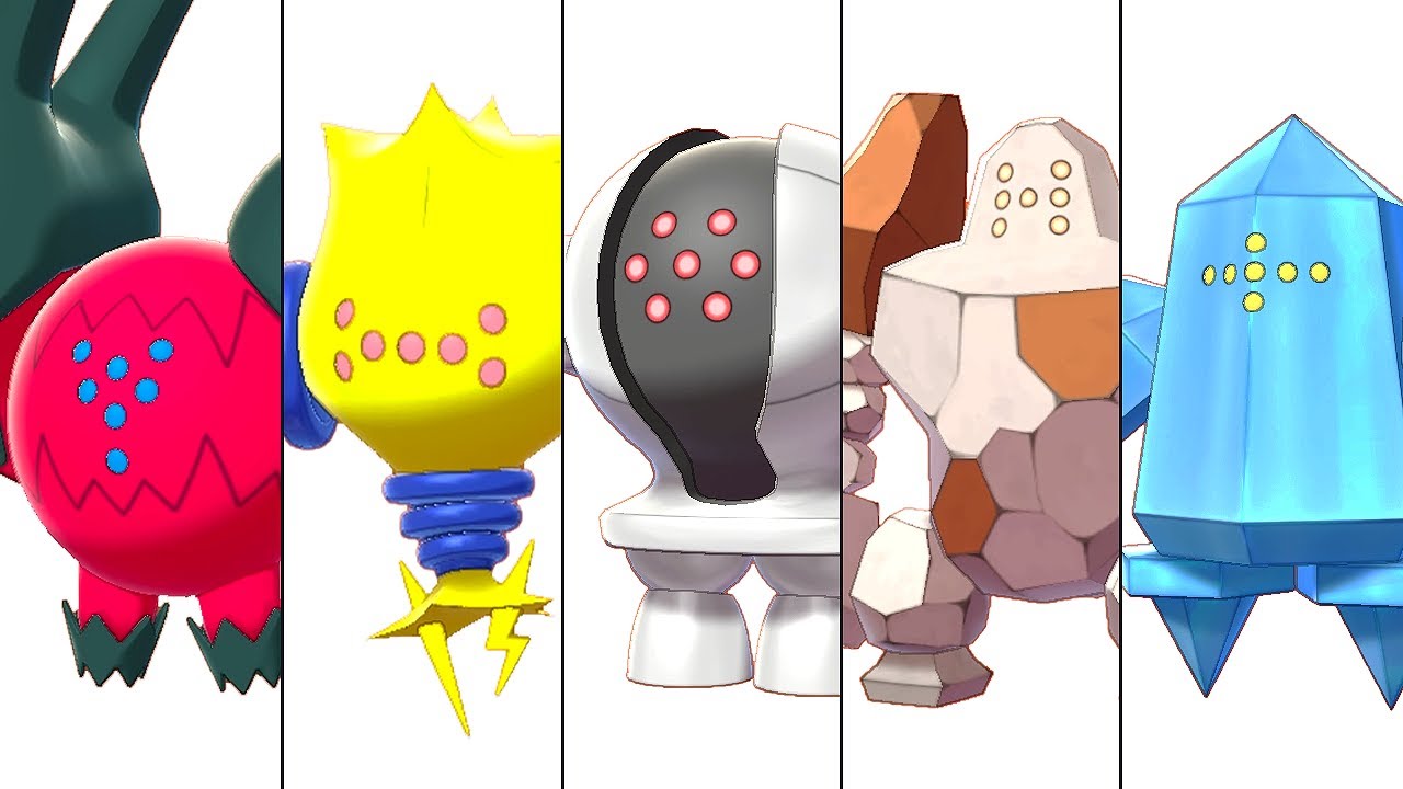 Pokémon Sword & Shield: Crown Tundra - All Regis Locations