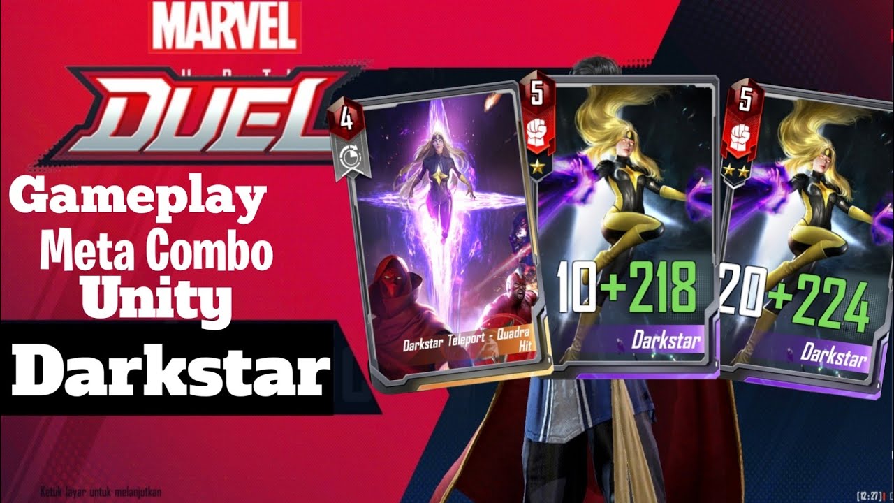 Marvel Duel | Gameplay Meta Combo Unity Darkstar