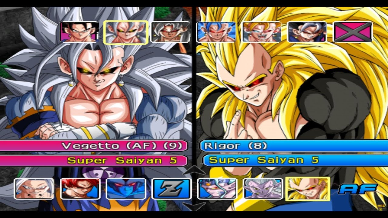 Vegito AF Super Saiyan 5 VS Rigor Super Saiyan 5 | Battle 26 | Tenkaichi 3 Anime War
