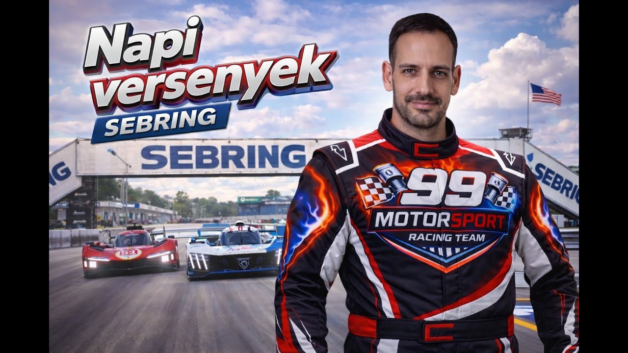 Le Man Ultimate #31 Napi versenyek és Sebring gyakorlás