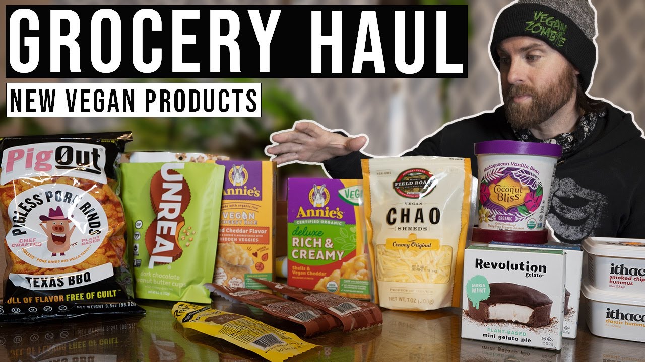 Grocery Haul (New VEGAN Products) + Lunch at Noodle House
