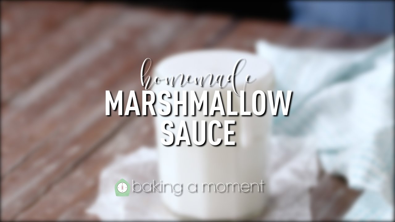 Homemade Marshmallow Sauce