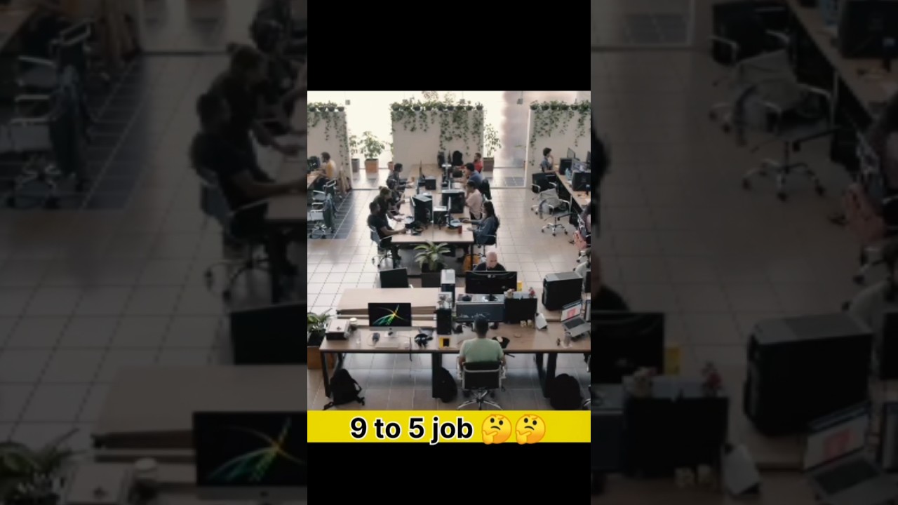9 to 5 job का मतलब क्या होता हैं?🤔🤔 