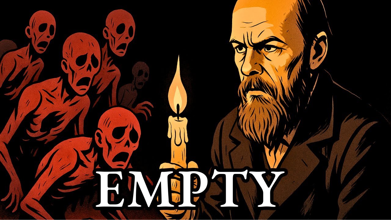 You are surrounded by empty souls pretending to be alive — Dostoevsky