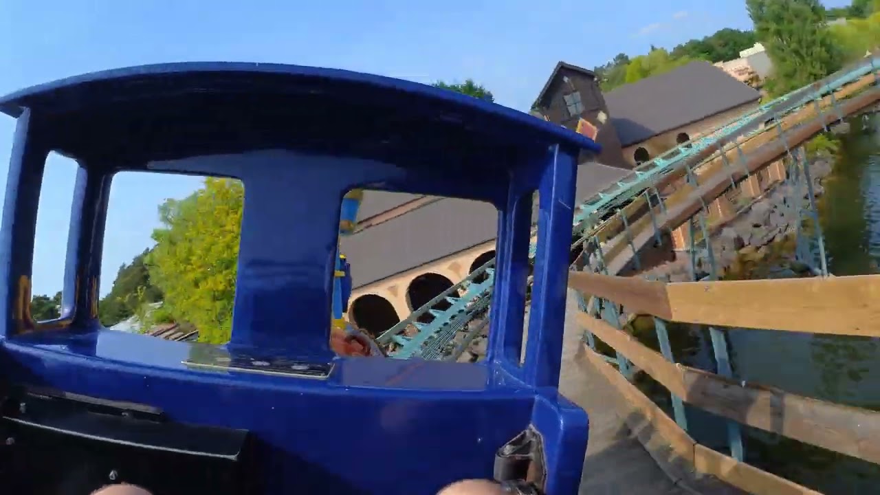 Bob Express - Bobbejaanland - Front Row Onride POV (4K, 2021)