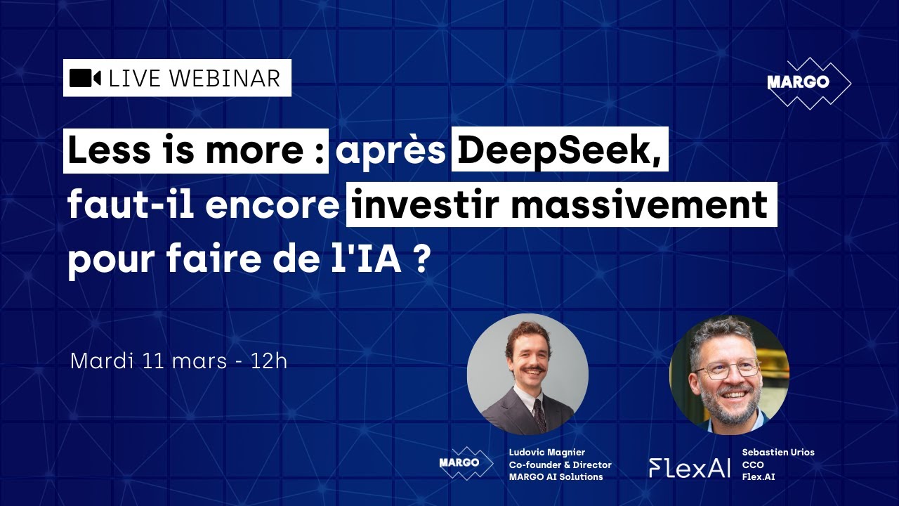 Replay – MARGO AI Solutions x FlexAI : libérez l’IA de ses contraintes matérielles