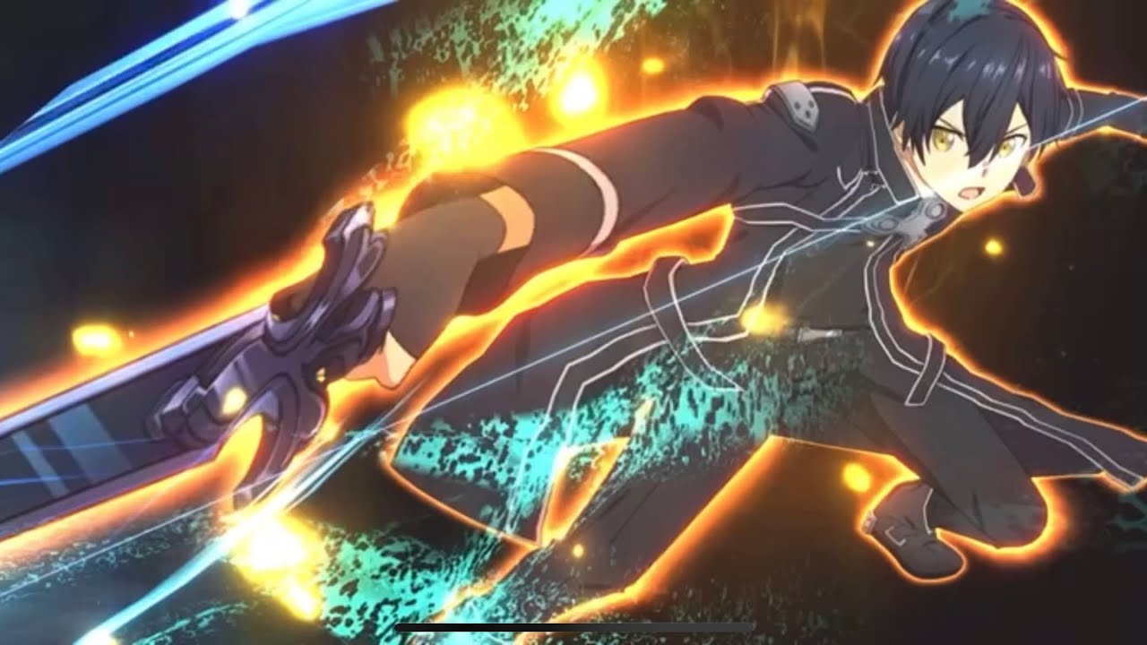 Kirito’s Star Burst Stream (200 years) Sword art online Unleash Blading