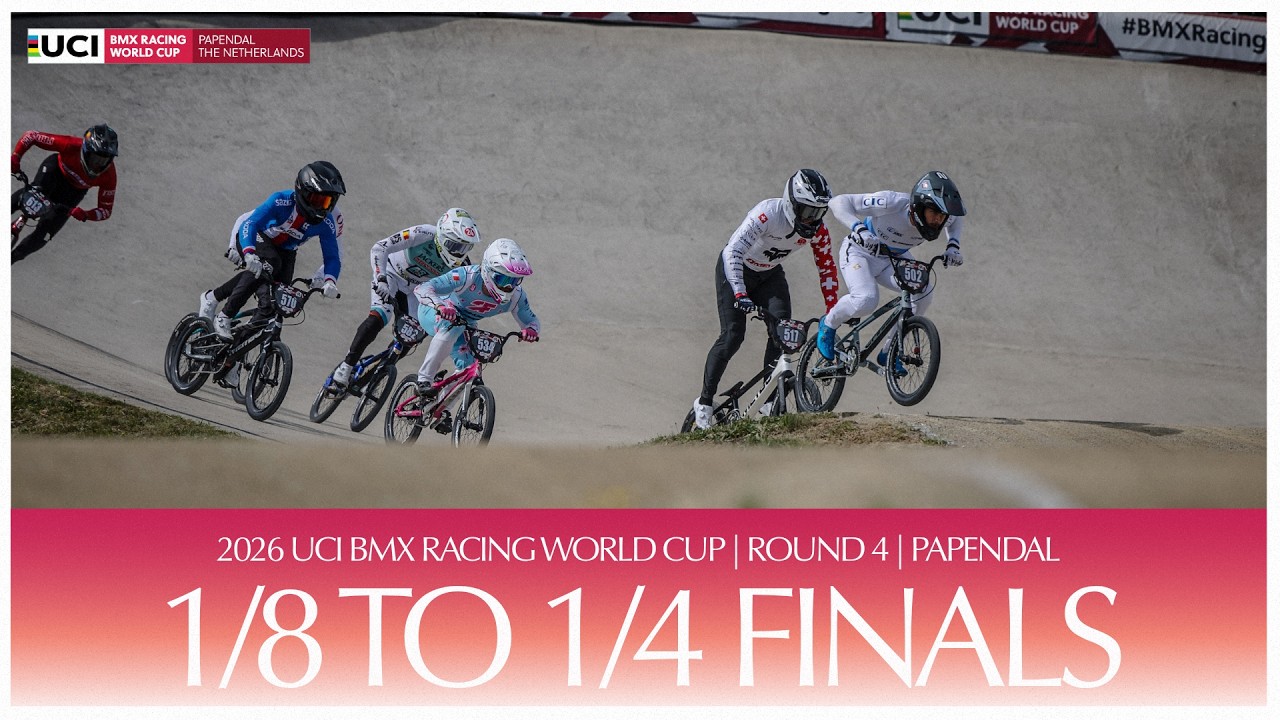 Live Round 4: Thrilling 1/8 To 1/4 Finals | 2026 UCI BMX World Cup