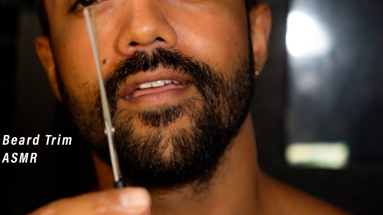 Mens HairCut ASMR   Talking