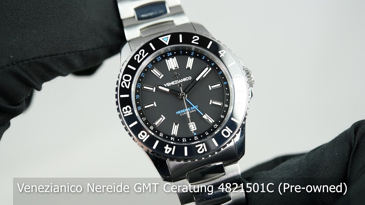 Venezianico Nereide GMT Ceratung 4821501C (Pre-owned)