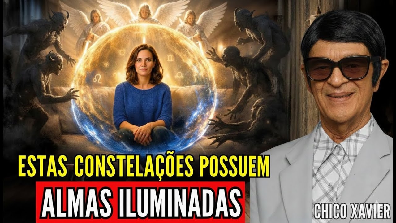 Chico Xavier Revela os 5 Signos Protegidos das Forças Sombrias