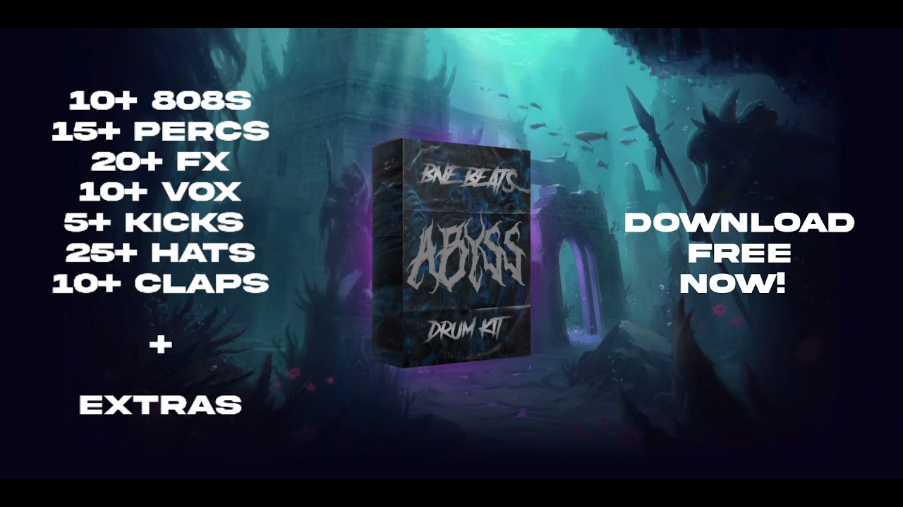 [FREE 150+] Rxckson &times; 808 Melo Drill Drum Kit | 
