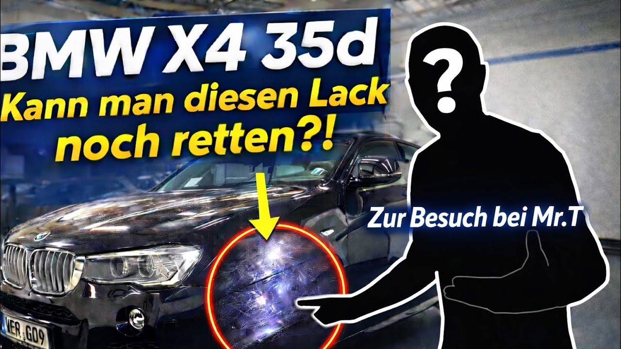 BMW X4 35d - Teil 3 - Jetzt ist der Lack dran - Zur Besuch bei Mister T. Car Detailing