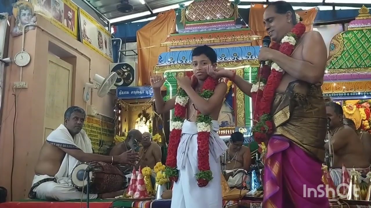 Madambakkam Periyava Illam Radhakalyanam Abinayam by GnanaGuru Bhagavathar and Saikrithik