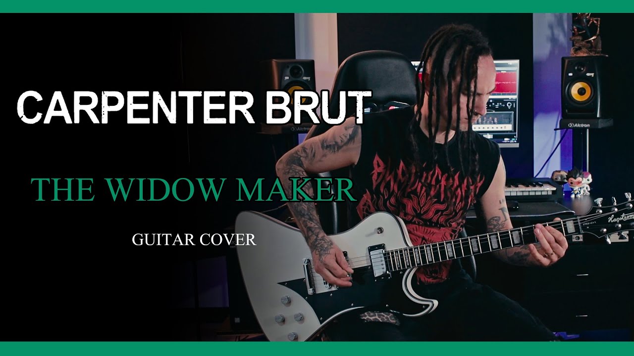 Carpenter Brut - The Widow Maker - Guitar Cover