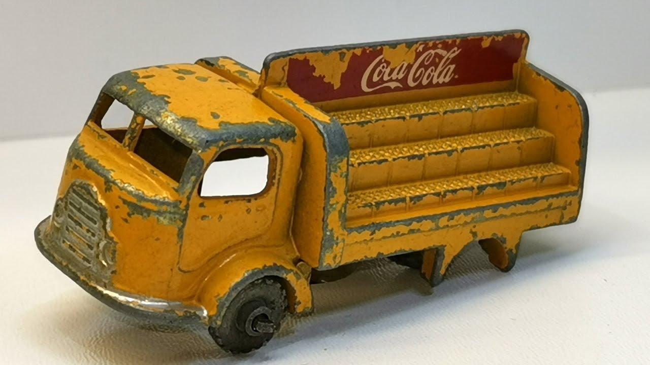 "Matchbox" реставрация Karrier Bantam 2 Ton Coca Cola lory nr 37 литьевая машина