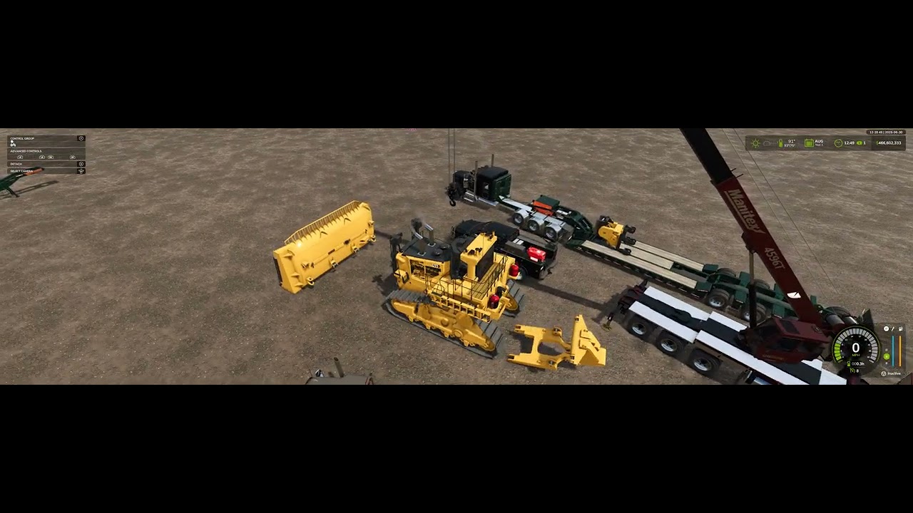 Farming Simulator 25 D11 Dozer how to.