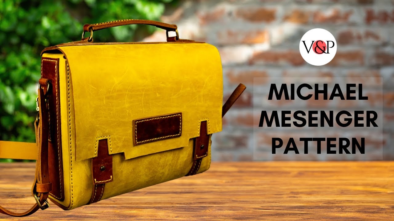 Michael Messenger Bag (Link to Pattern in Description)