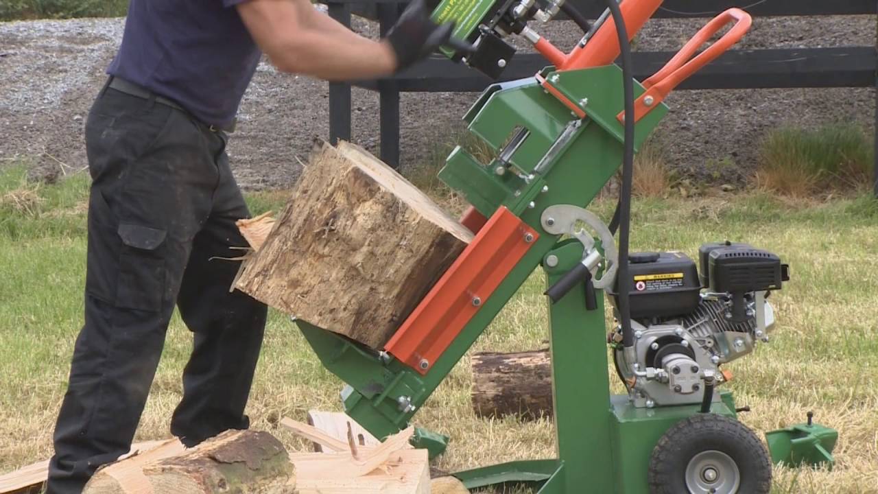 12 Ton MAX AXE Petrol Log Splitter