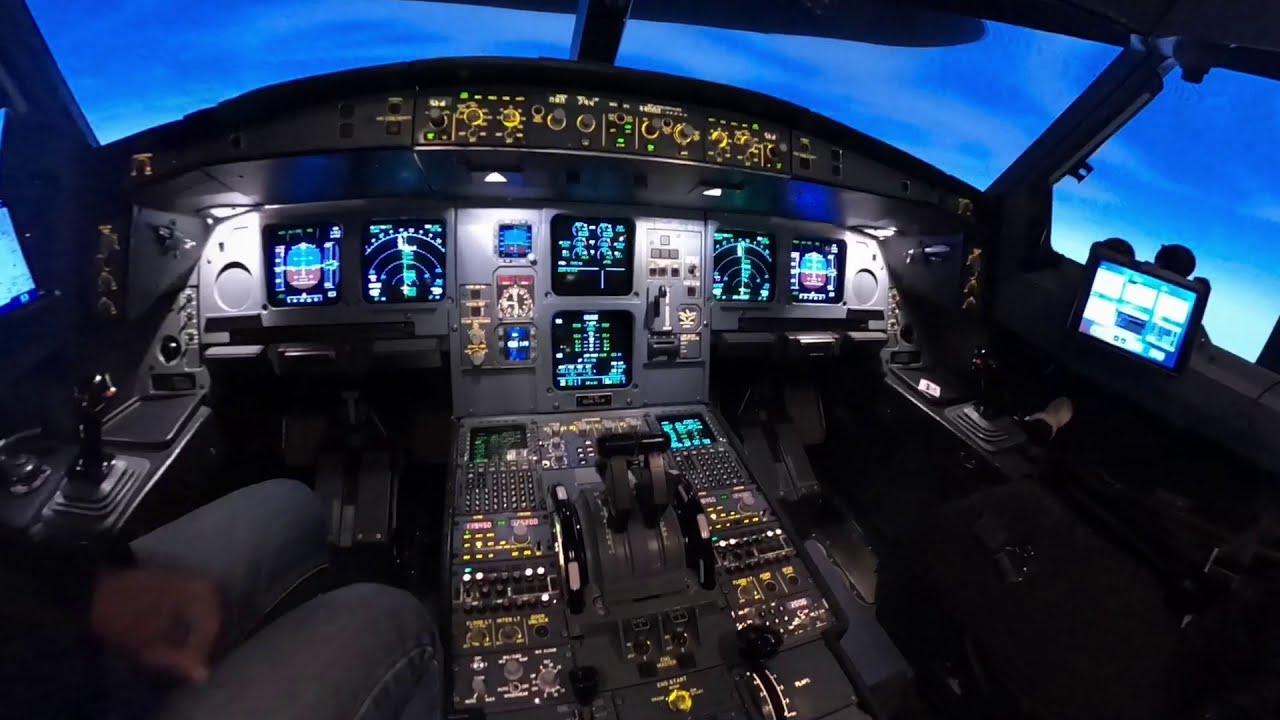 Pilot Training In The Simulator