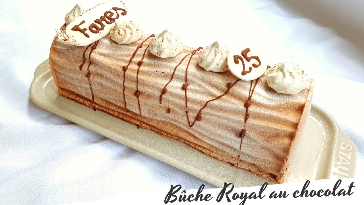 Bûche Royal au Chocolat 🍫