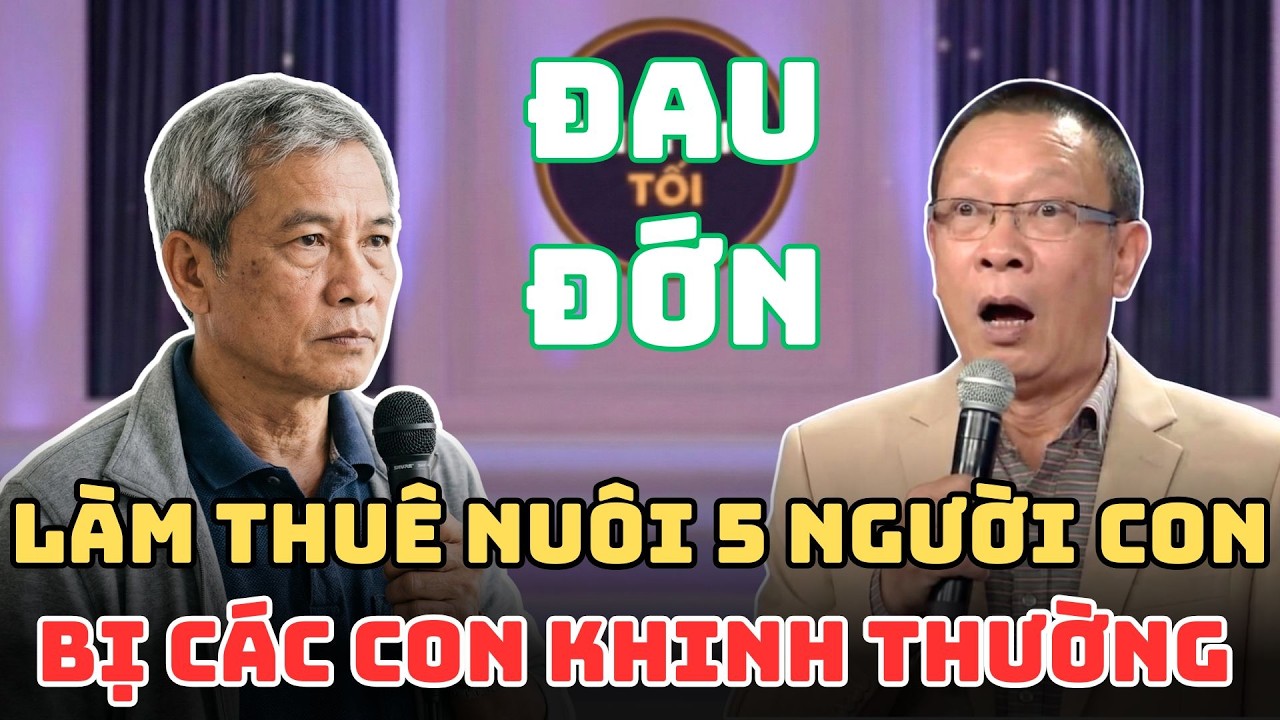 Làm Đủ Mọi Nghề Nuôi 5 Đứa Con, Cha Già Vẫn Bị Coi Thường