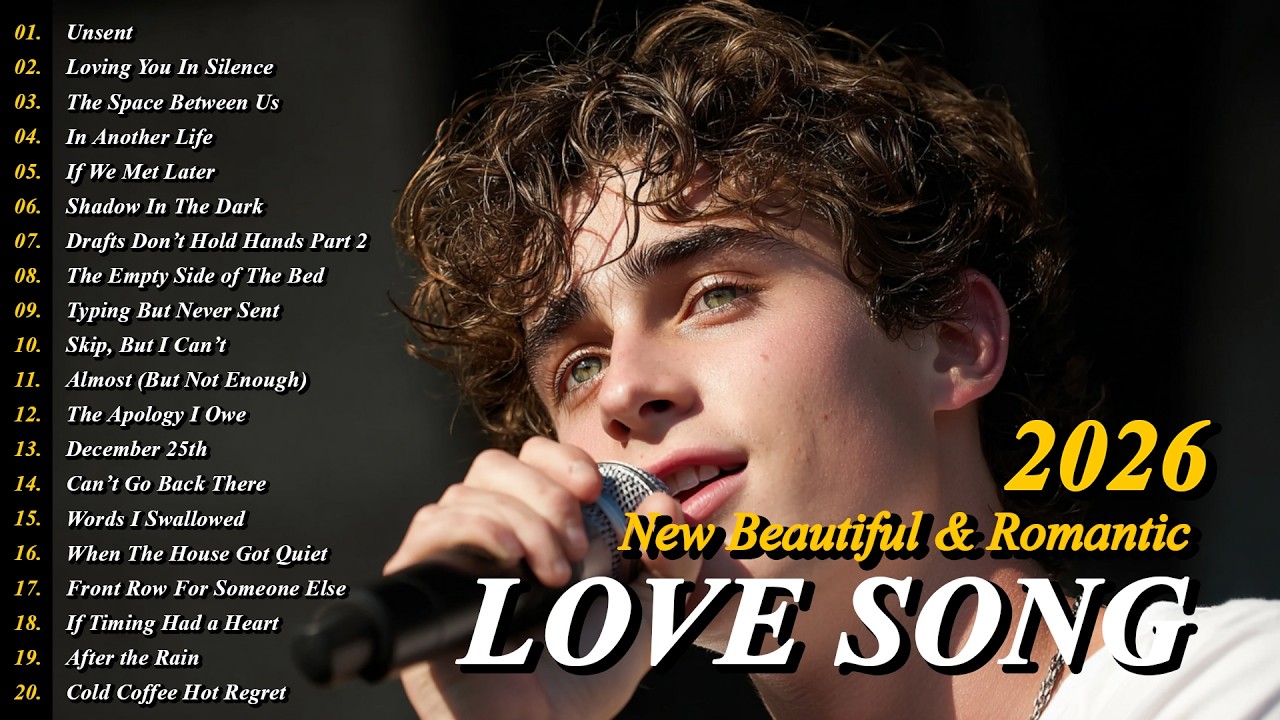 Beautiful Love Songs 2026 | Easy Listening & Emotional Romantic Ballads | Healing Songs