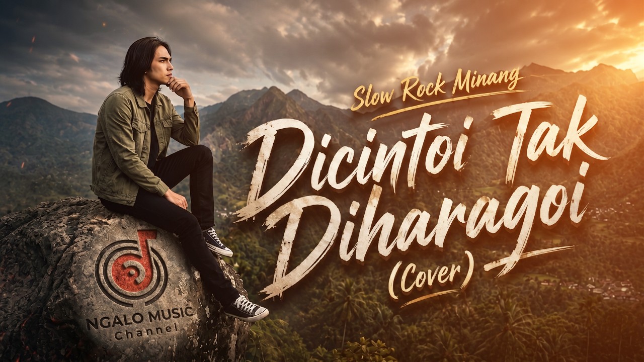 Slow Rock Minang | Dicintoi Tak Diharagoi (Cover) -  Ciptaan Ajhay Pasma
